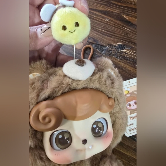 QKids Animal Preschool Series Plush Pendant. "Bee & Bear" - Picture 7 of 12